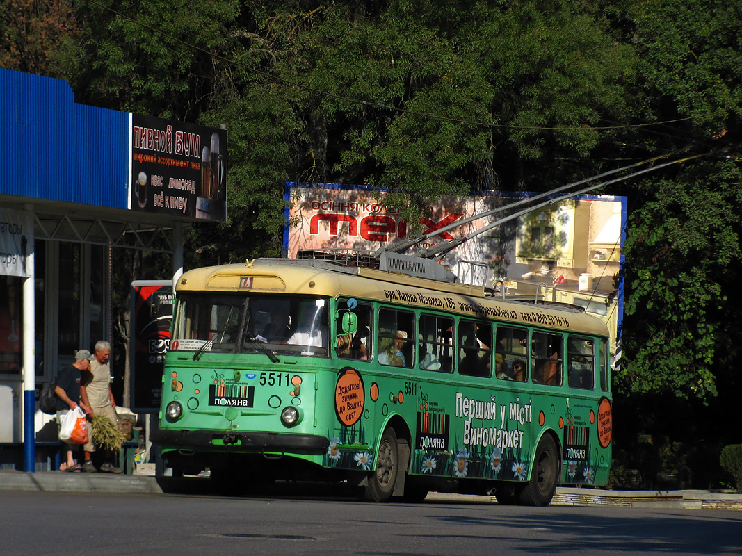 Крымский троллейбус, Škoda 9Tr19 № 5511