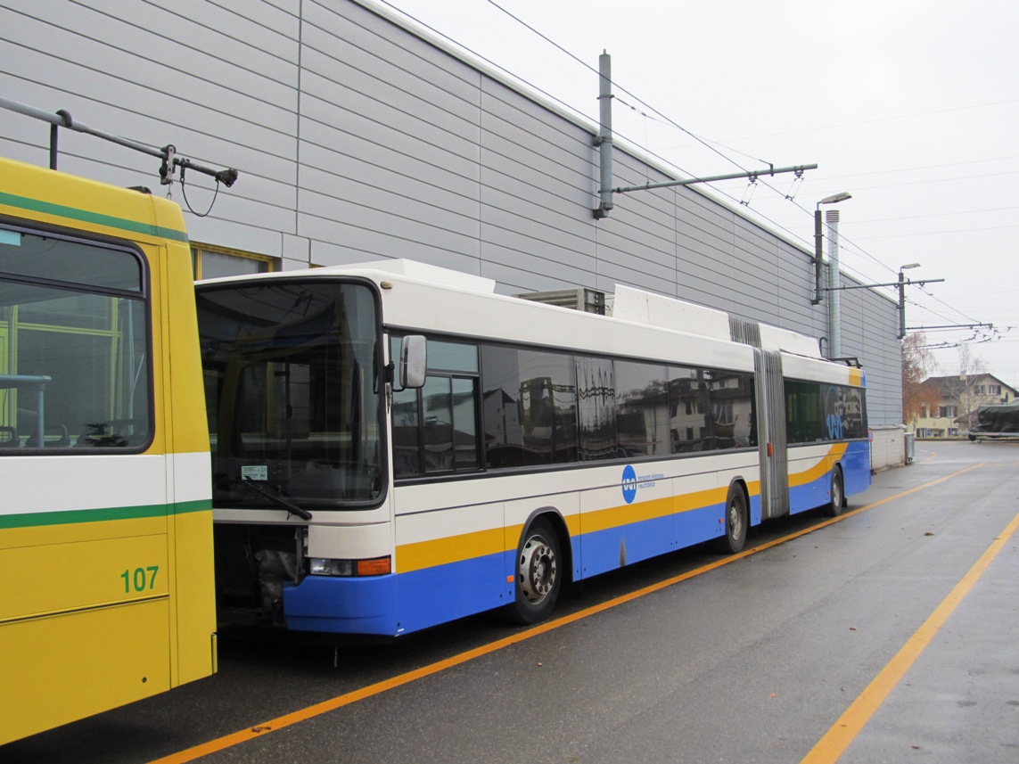 Невшатель, Hess SwissTrolley 2 (BGT-N2) № 123