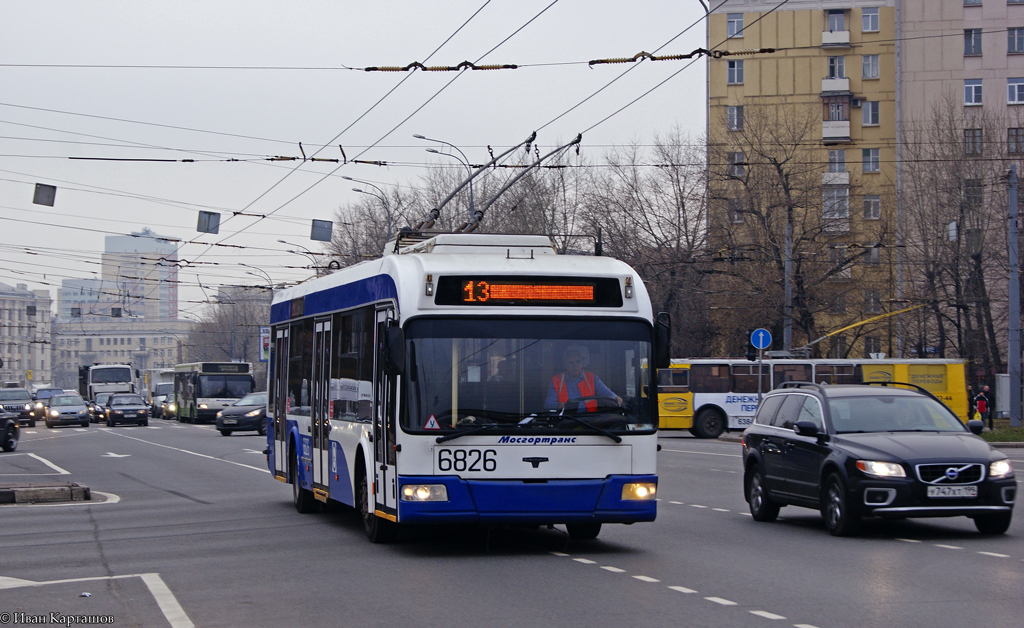 Москва, СВАРЗ-6235.01 (БКМ 32100М) № 6826