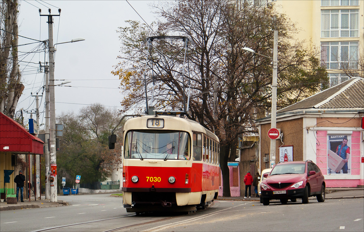 Одесса, Tatra T3SUCS № 7030