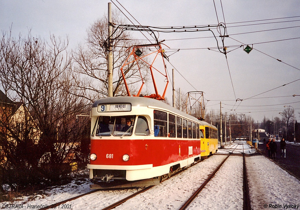 Острава, Tatra T2 № 681