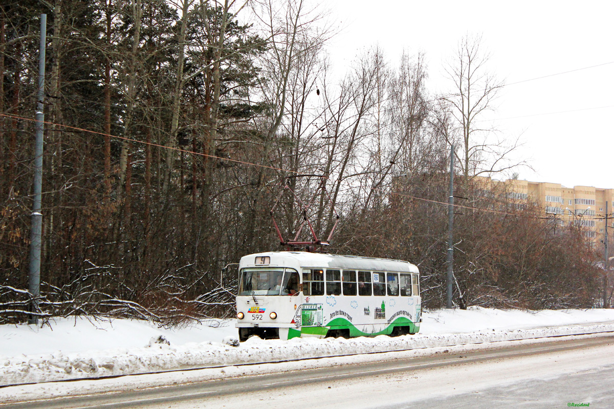 Екатеринбург, Tatra T3SU № 592