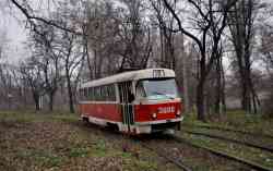 Донецк, Tatra T3SU (двухдверная) № 3808