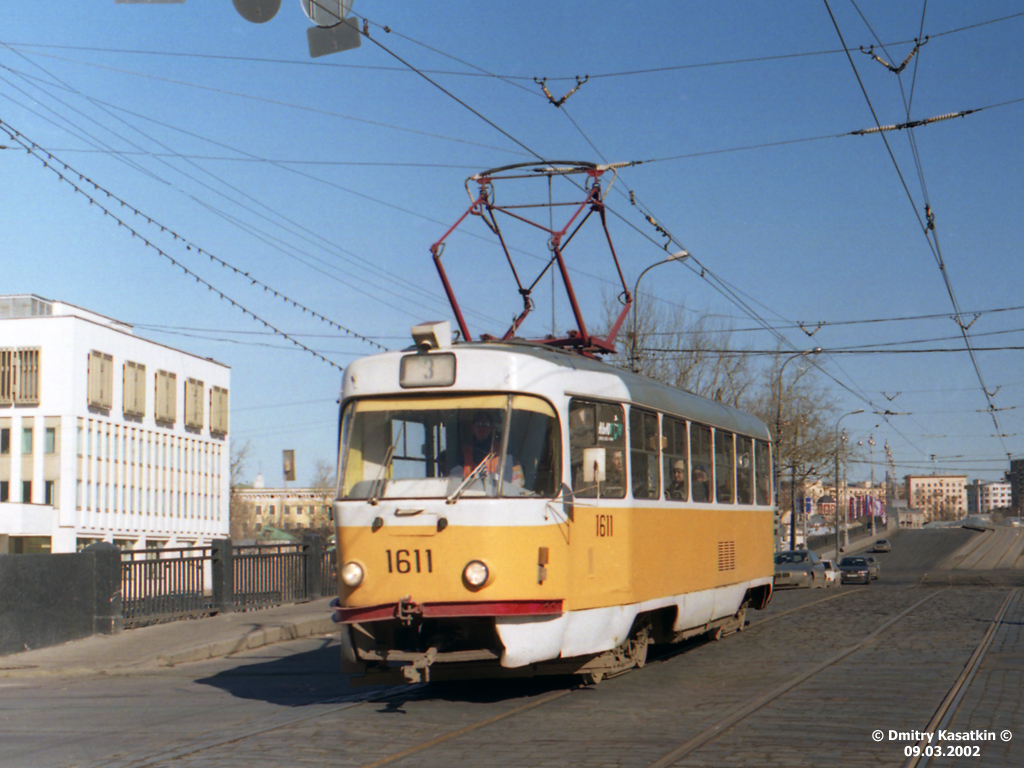 Maskva, Tatra T3SU nr. 1611