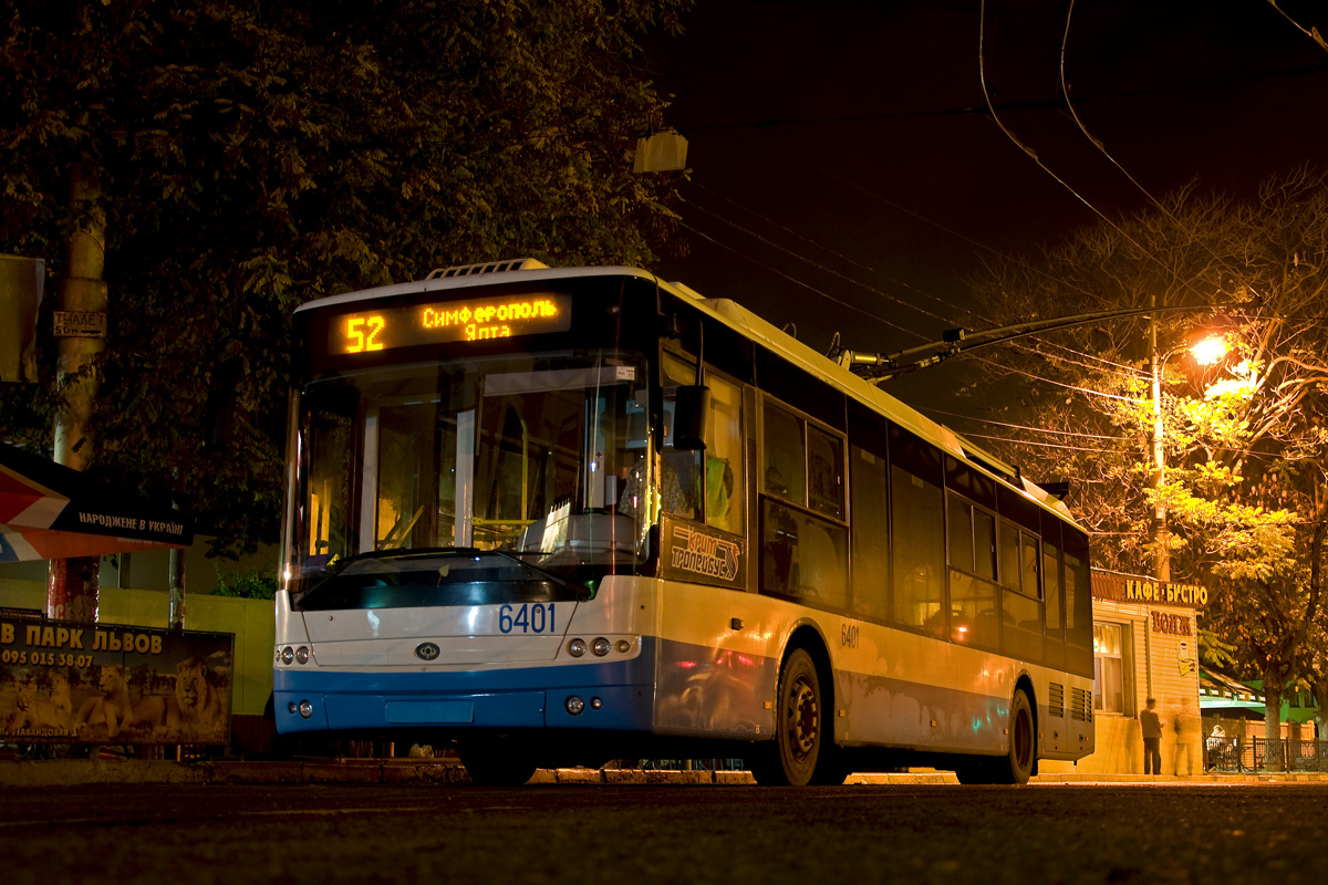 Крымский троллейбус, Богдан Т70115 № 6401