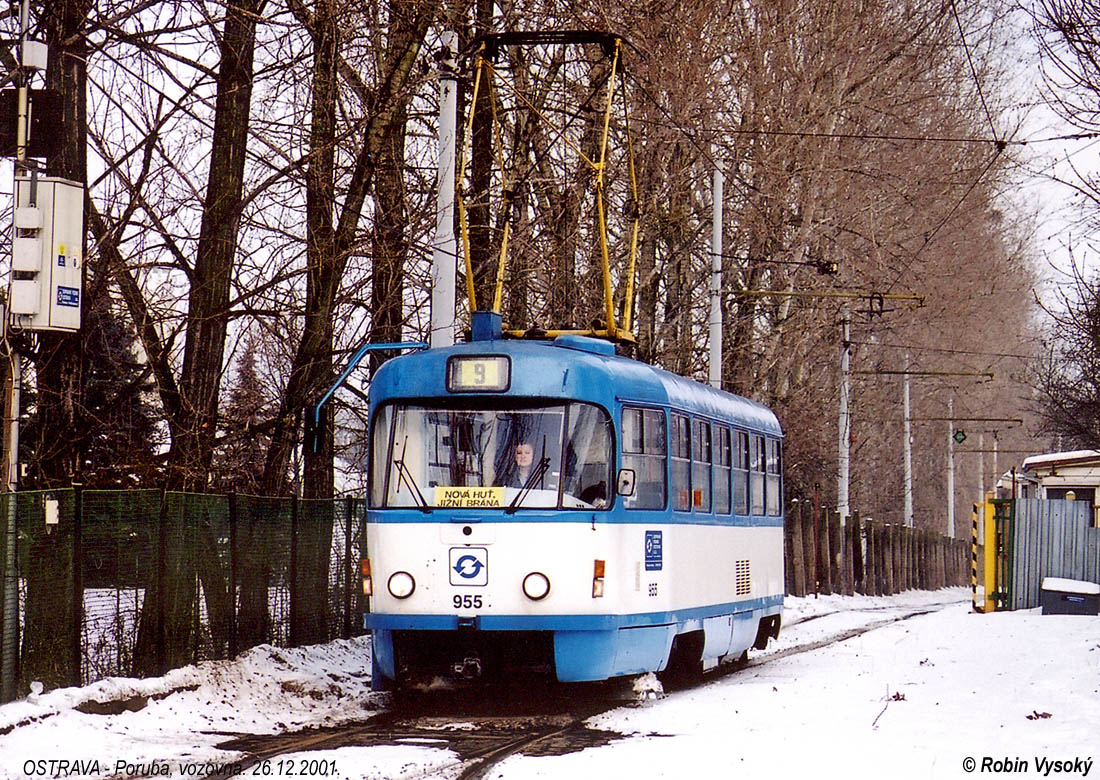 Острава, Tatra T3SUCS № 955