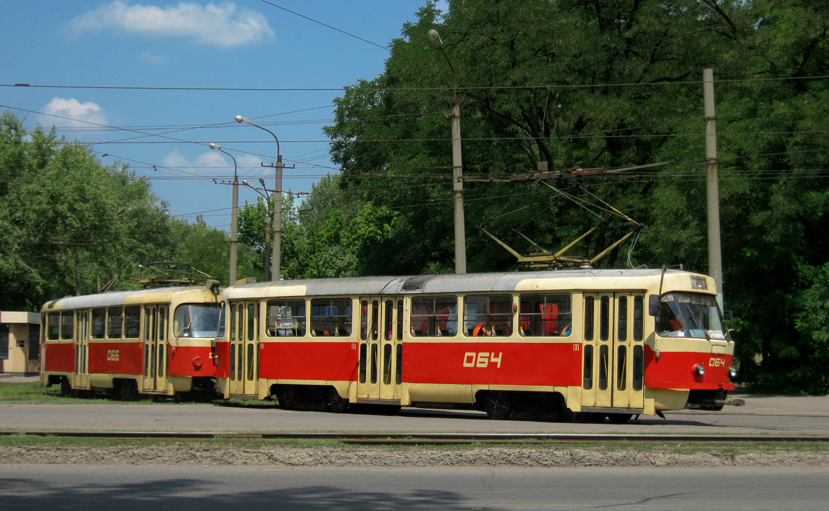 Кривой Рог, Tatra T3R.P № 064; Кривой Рог, Tatra T3R.P № 065