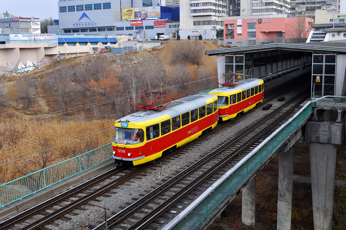 Volgograd, Tatra T3SU Nr. 5798; Volgograd, Tatra T3SU Nr. 5797