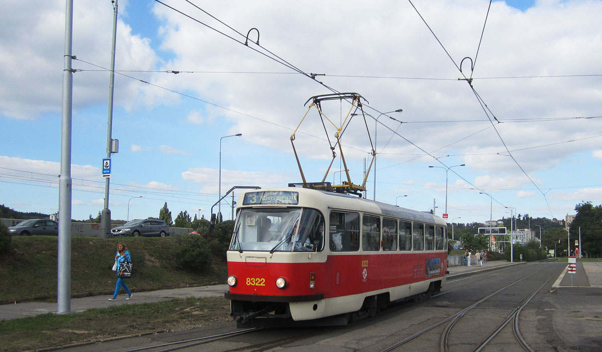 Прага, Tatra T3R.P № 8322 Прага, Tatra T3R.P № 8322