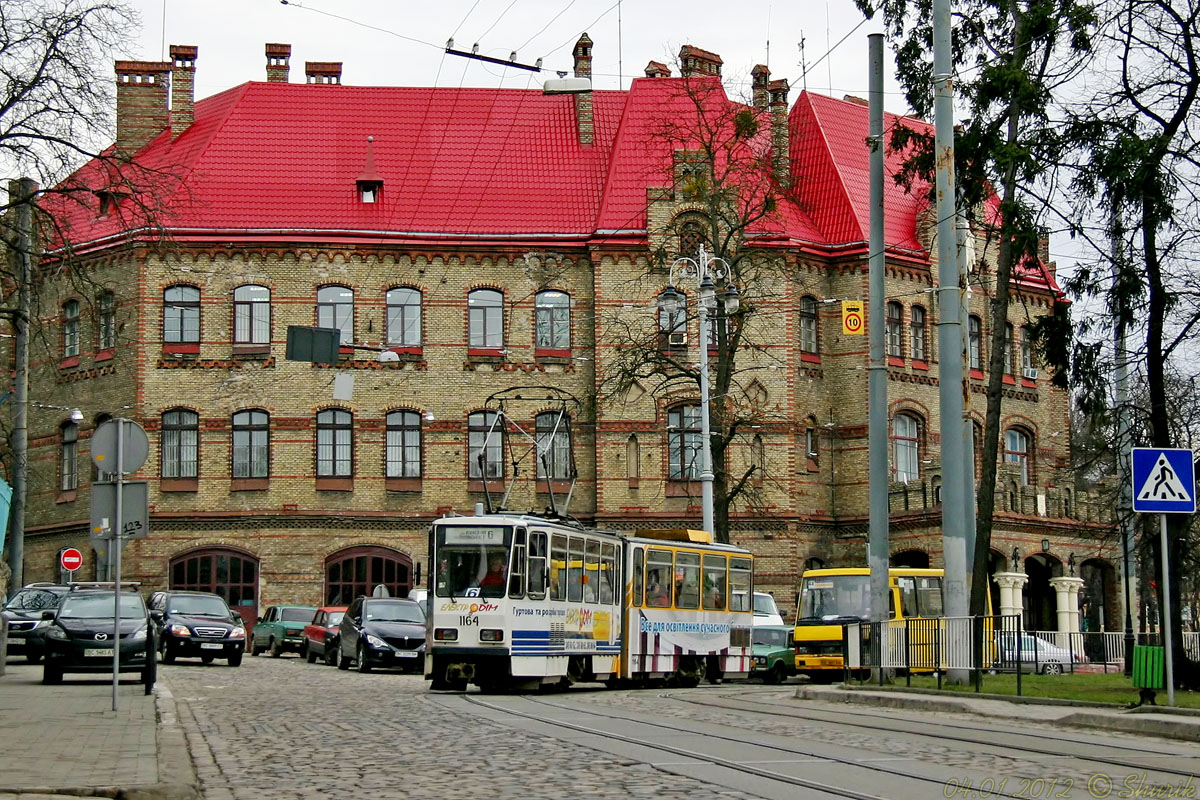 Львов, Tatra KT4D № 1164