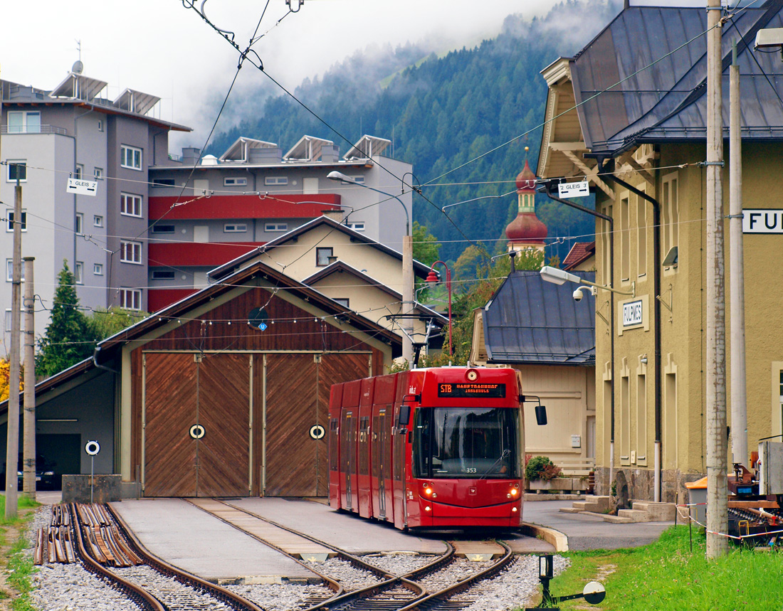 Innsbruck, Bombardier Flexity Outlook Nr 353; Innsbruck — Stubaitalbahn