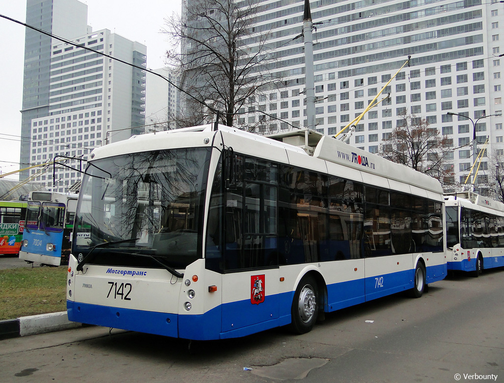 Москва, Тролза-5265.00 «Мегаполис» № 7142