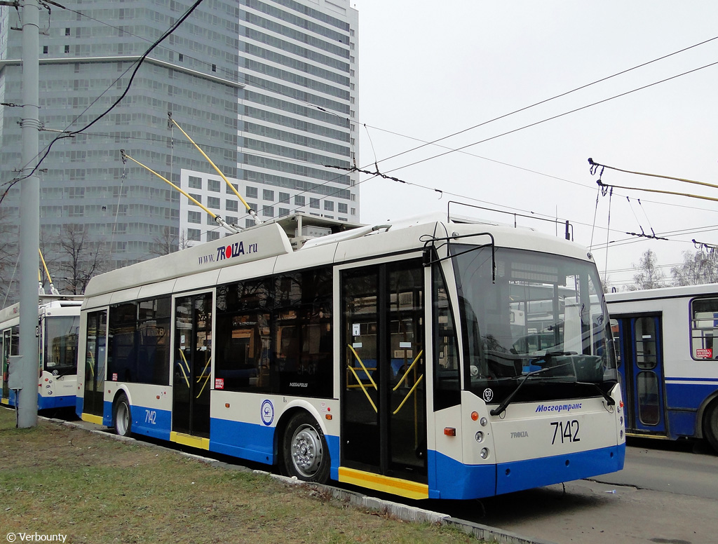Москва, Тролза-5265.00 «Мегаполис» № 7142