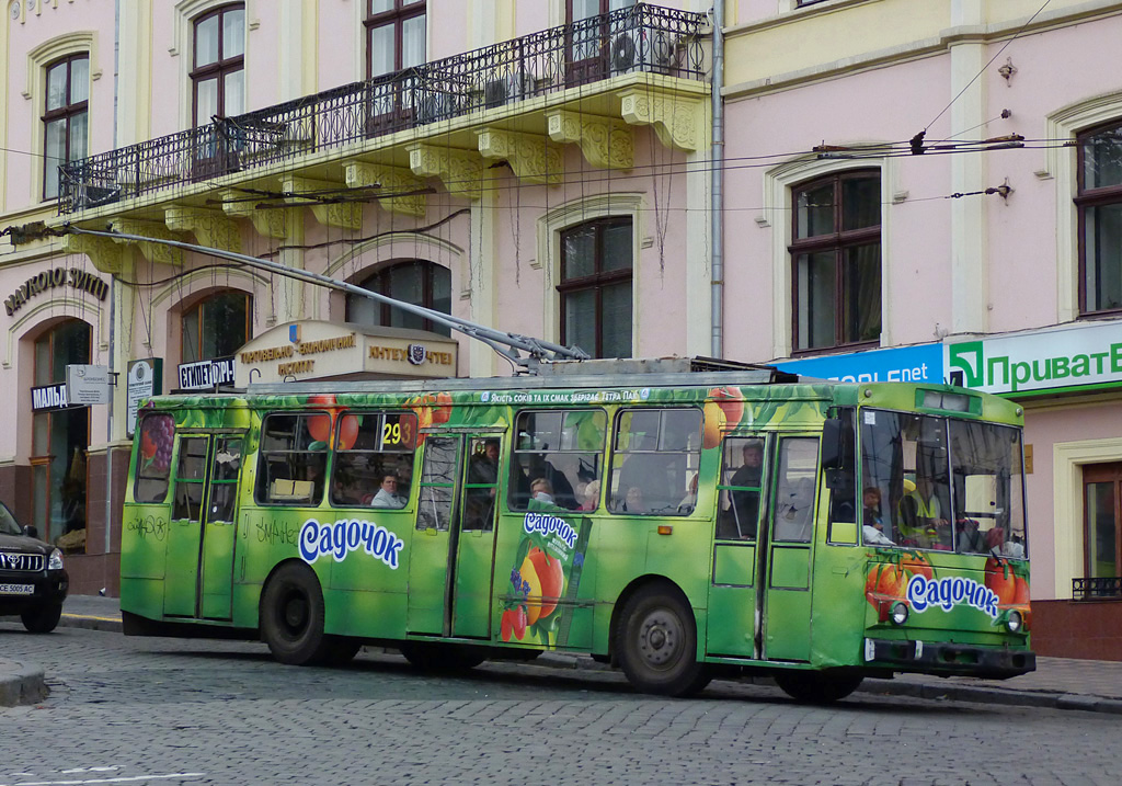 Черновцы, Škoda 14Tr89/6 № 293