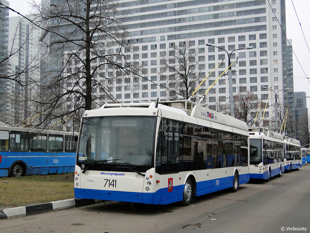 Moscow, Trolza-5265.00 “Megapolis” № 7141 Moscow, Trolza-5265.00 “Megapolis” № 7141