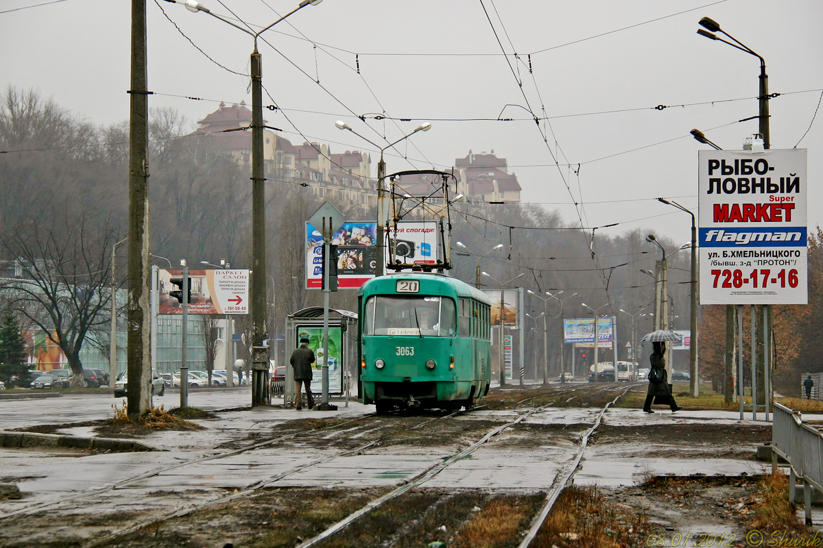 Harkiva, Tatra T3SU № 3063