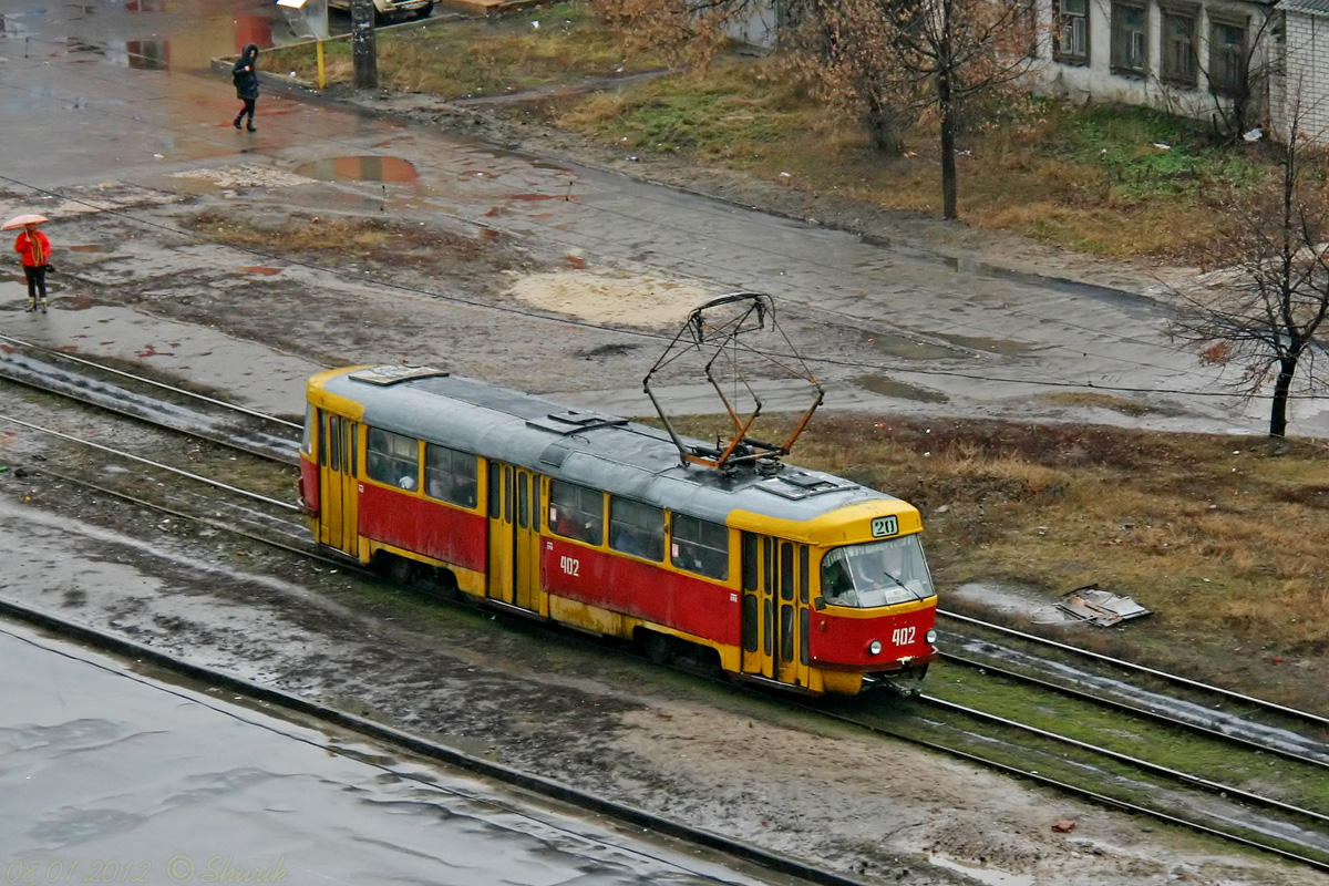 Харьков, Tatra T3SU № 402