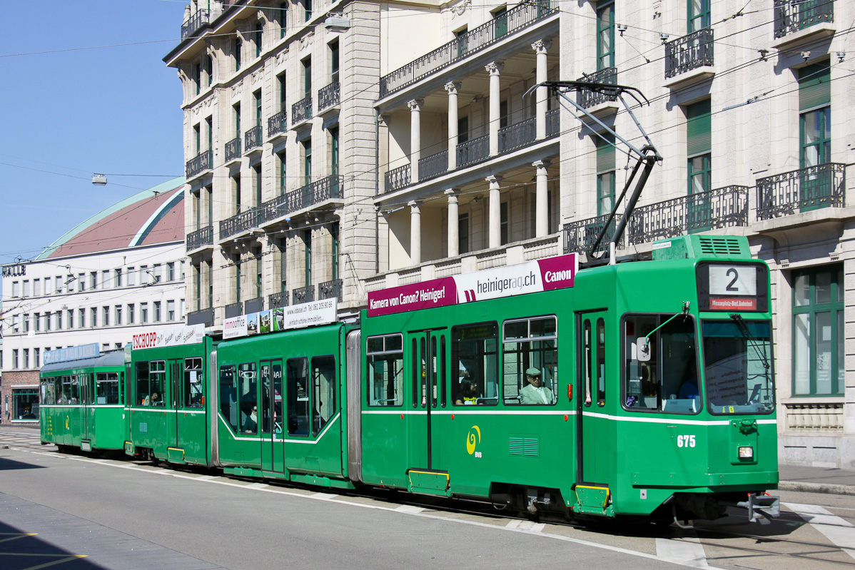 Базель, Schindler/Siemens Be 4/6 S № 675