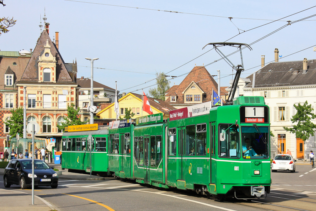 Базель, Schindler/Siemens Be 4/6 S № 681