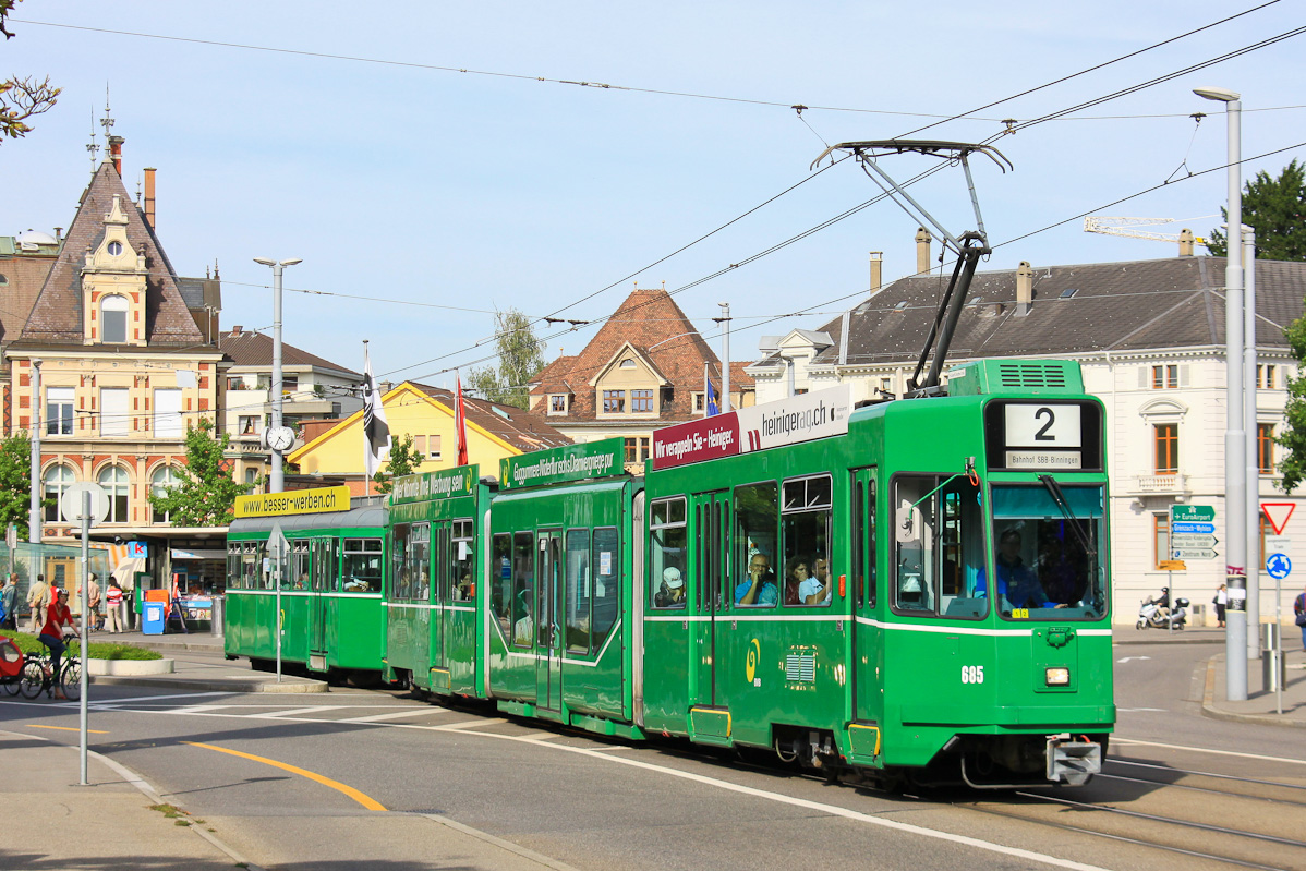 Базель, Schindler/Siemens Be 4/6 S № 685
