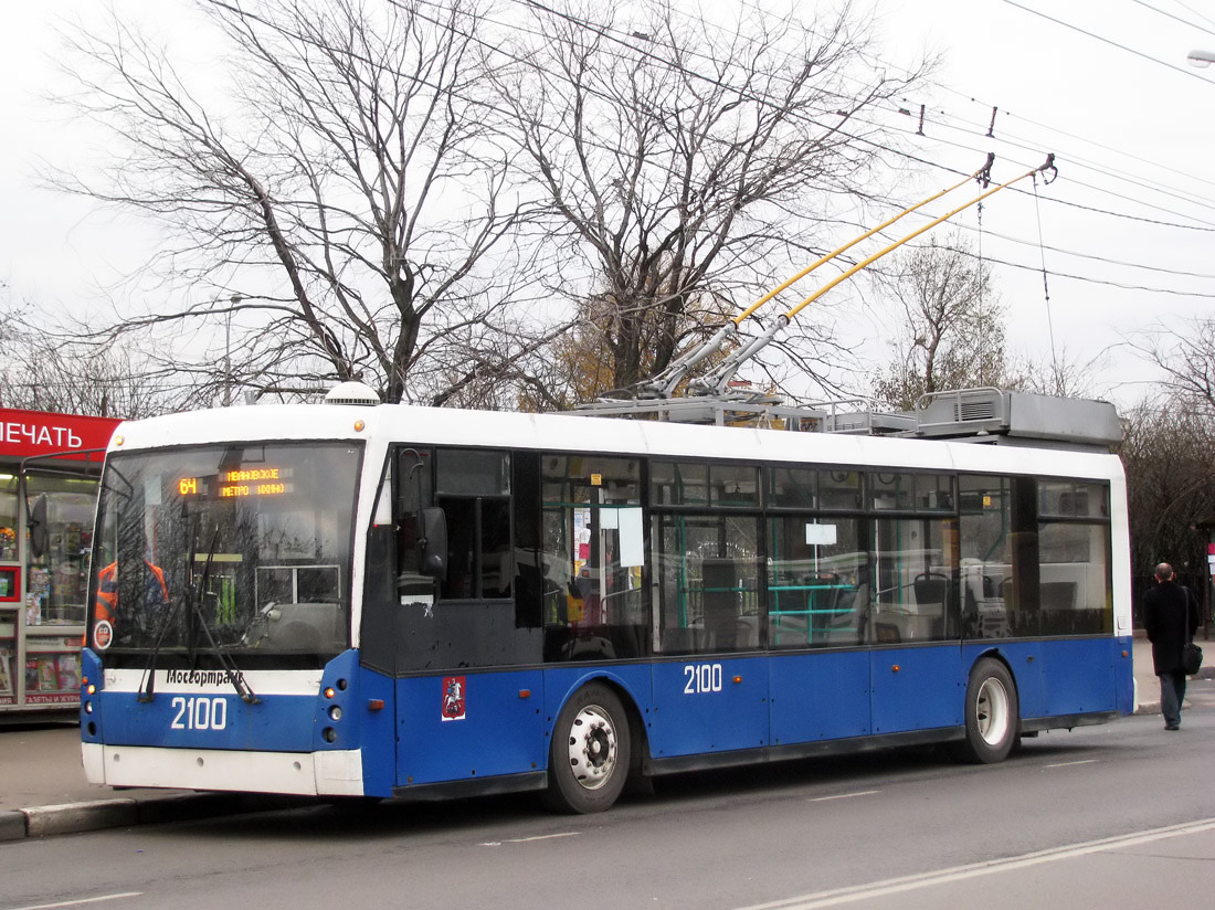 Москва, Тролза-5265.00 «Мегаполис» № 2100