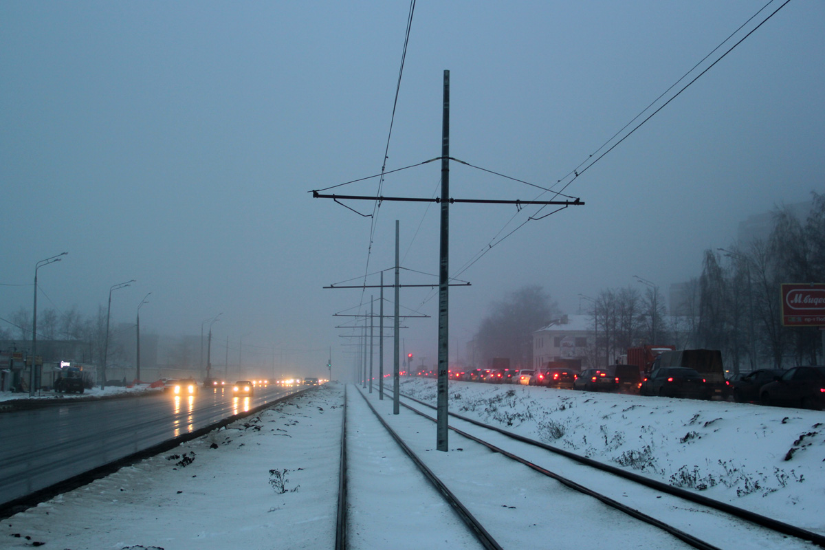 Kazan — Big tram circle; Kazan — ET Lines [4] — East