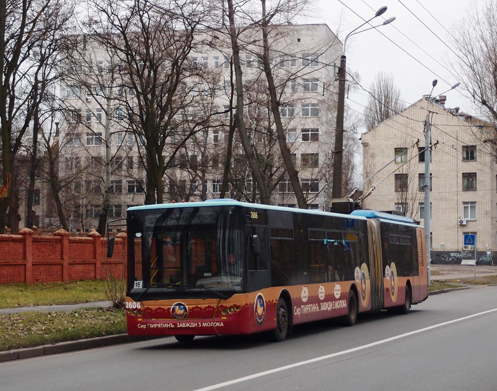 Киев, ЛАЗ E301D1 № 2606 Киев, ЛАЗ E301D1 № 2606