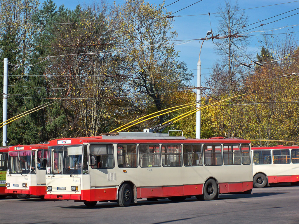 Вильнюс, Škoda 14Tr02/6 № 1506