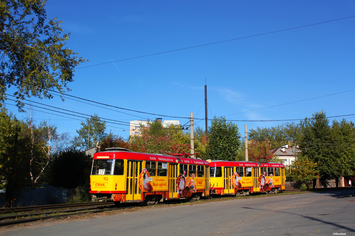Екатеринбург, Tatra T3SU № 182