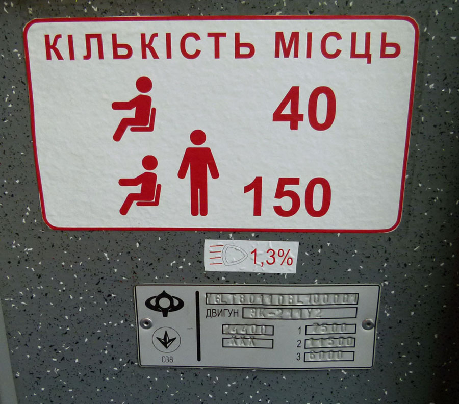 Крымский троллейбус, Богдан Т80110 № 4500