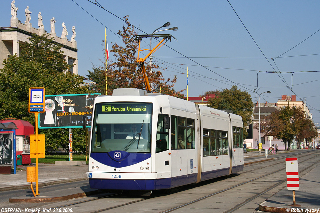 Ostrava, Inekon 01 Trio № 1258
