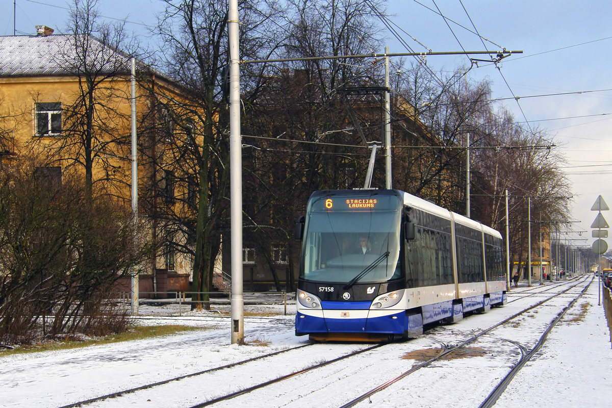 Рига, Škoda 15T ForCity Alfa Riga № 57158