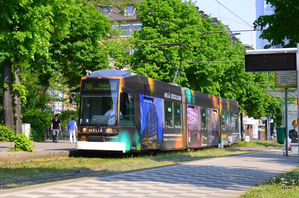 Düsseldorf, Duewag NF6 № 2106