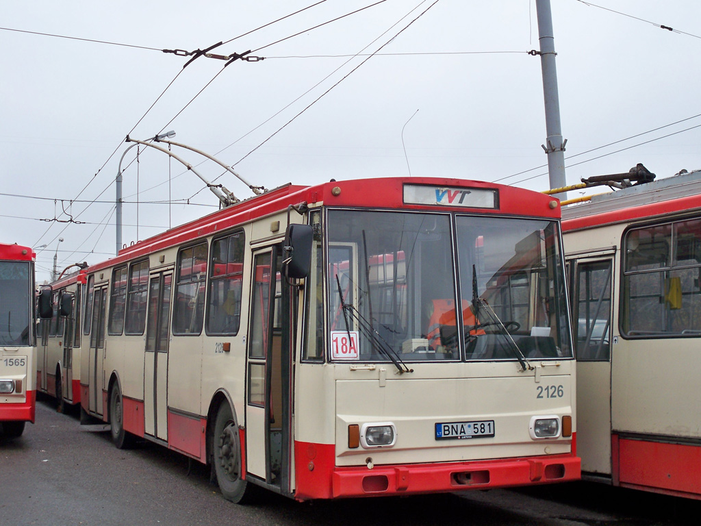 Вильнюс, Škoda 14Tr11/6 № 2126