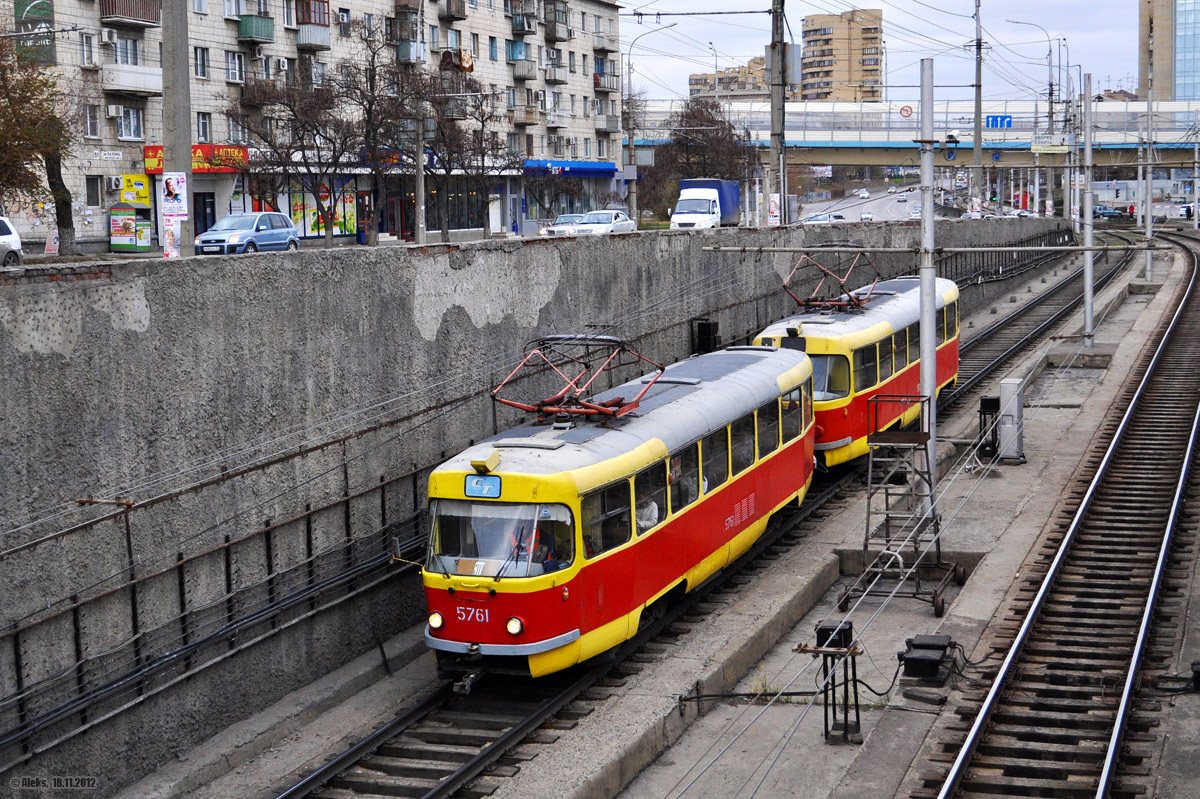 Волгоград, Tatra T3SU № 5761; Волгоград, Tatra T3SU № 5762