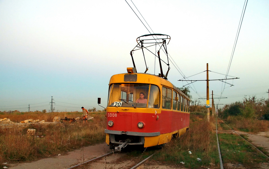Одесса, Tatra T3SU № 3308