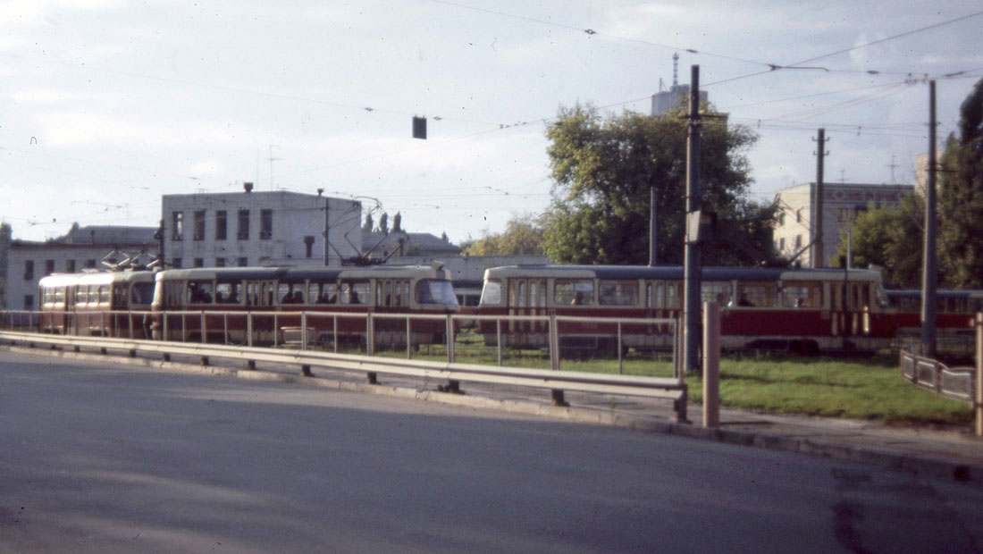 Киев — Исторические фотографии; Киев — Трамвайные линии: Скоростной трамвай Киев — Исторические фотографии; Киев — Трамвайные линии: Скоростной трамвай