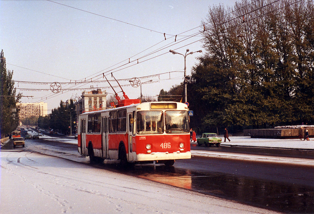 Донецк, ЗиУ-682В № 486; Донецк — Фотографии Ааре Оландера и из его коллекции