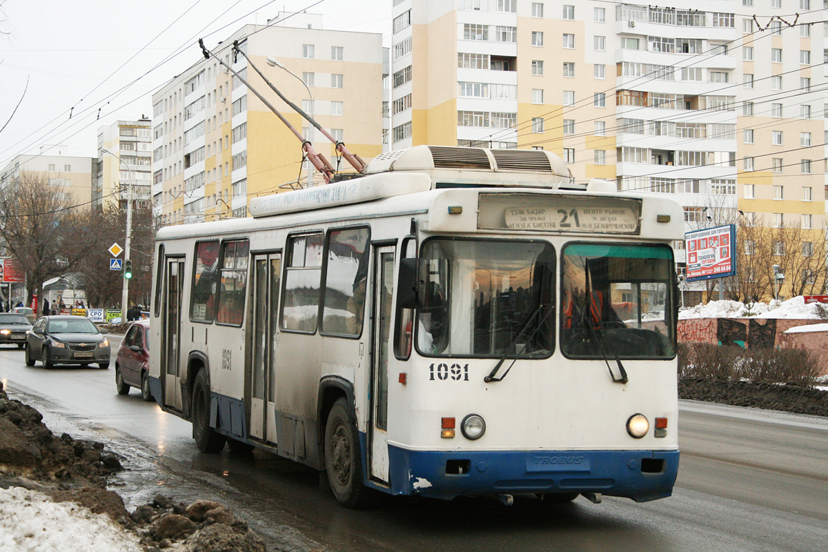 Уфа, БТЗ-5276-04 № 1091