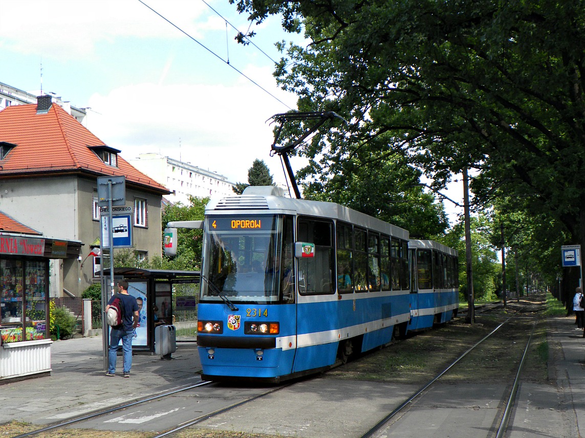 Вроцлав, Konstal 105NWr № 2314