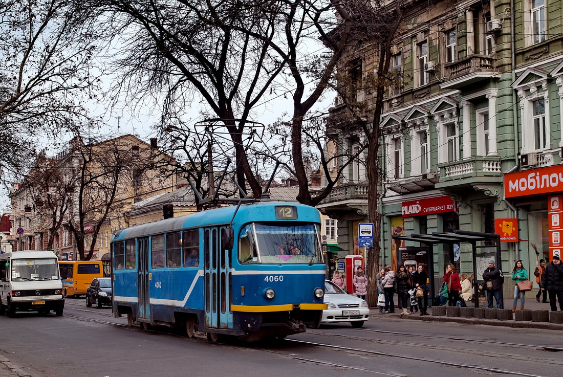 Одесса, Tatra T3R.P № 4060