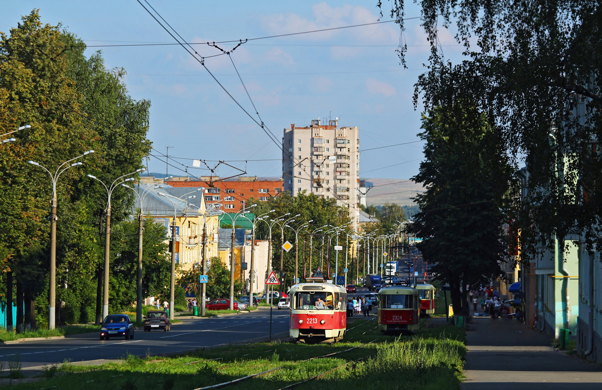 Ижевск, Tatra T3SU (двухдверная) № 2213