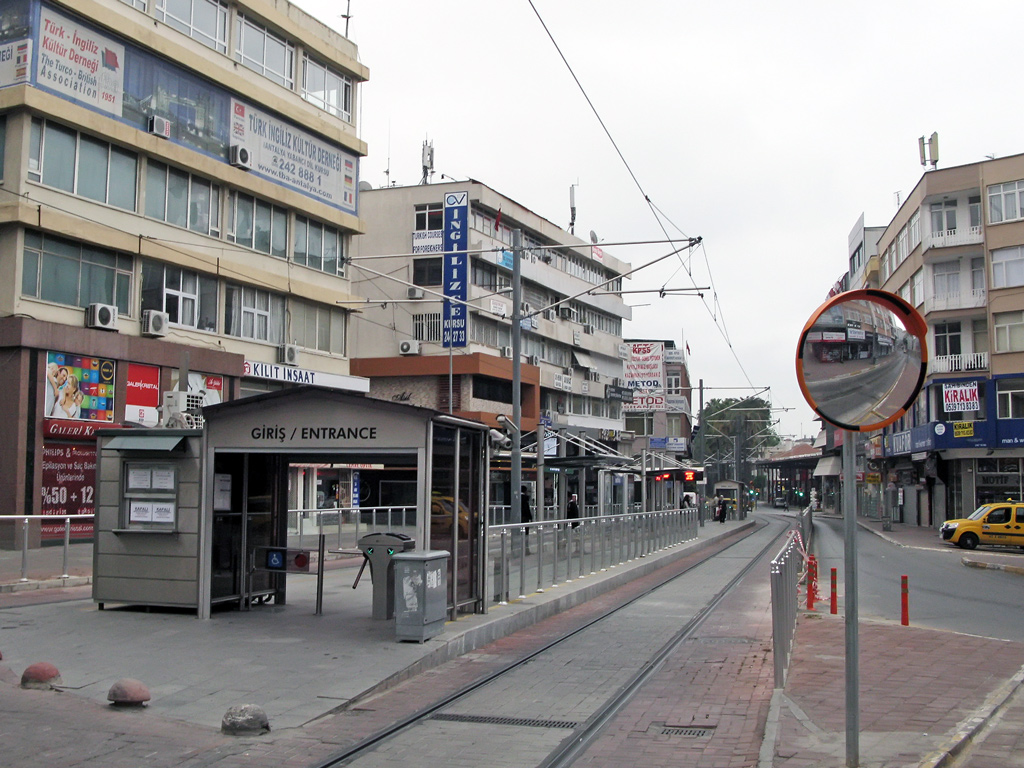 ანტალია — Lines and Infrastructure — light rail tram