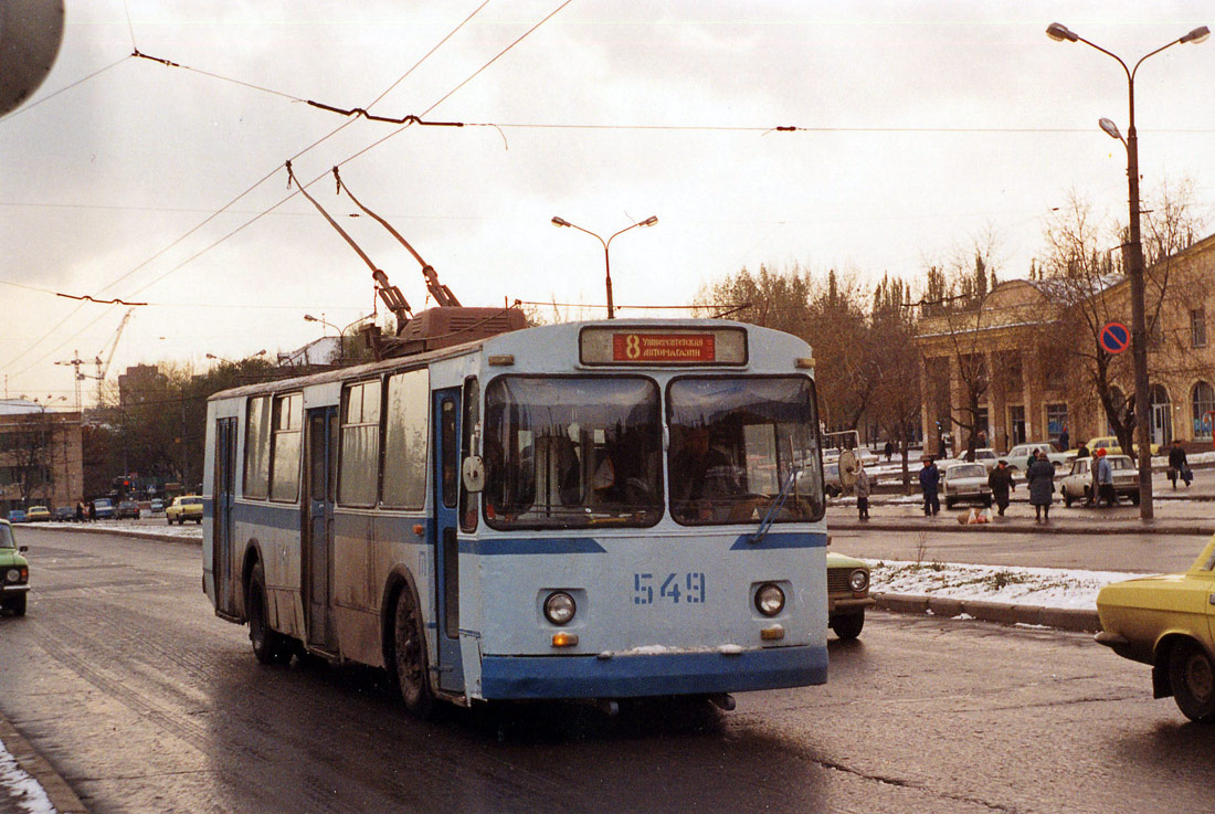 Донецк, ЗиУ-682В № 549; Донецк — Фотографии Ааре Оландера и из его коллекции