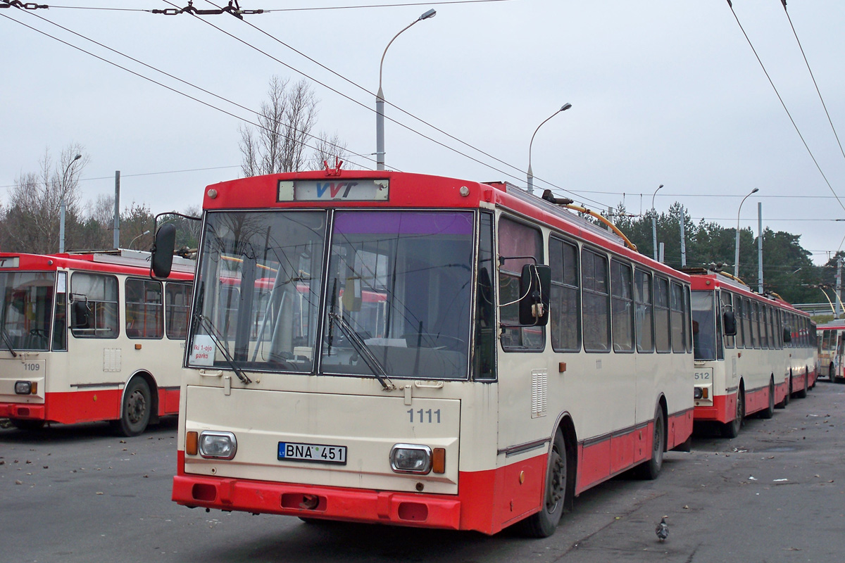 Вильнюс, Škoda 14Tr10/6 № 1111