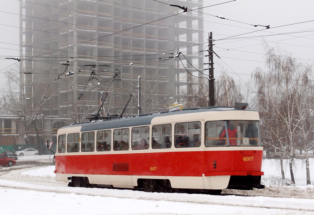 Киев, Tatra T3SU № 6017