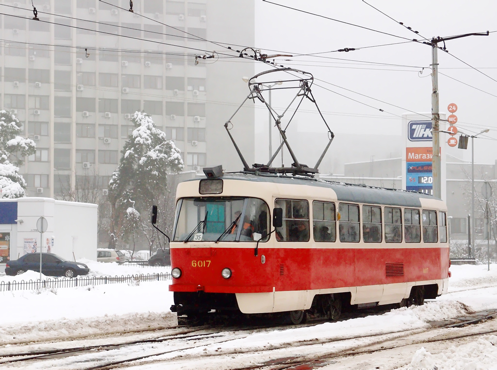 Киев, Tatra T3SU № 6017