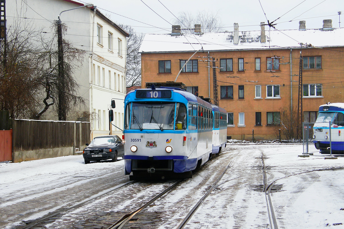 Рига, Tatra T3A № 30591