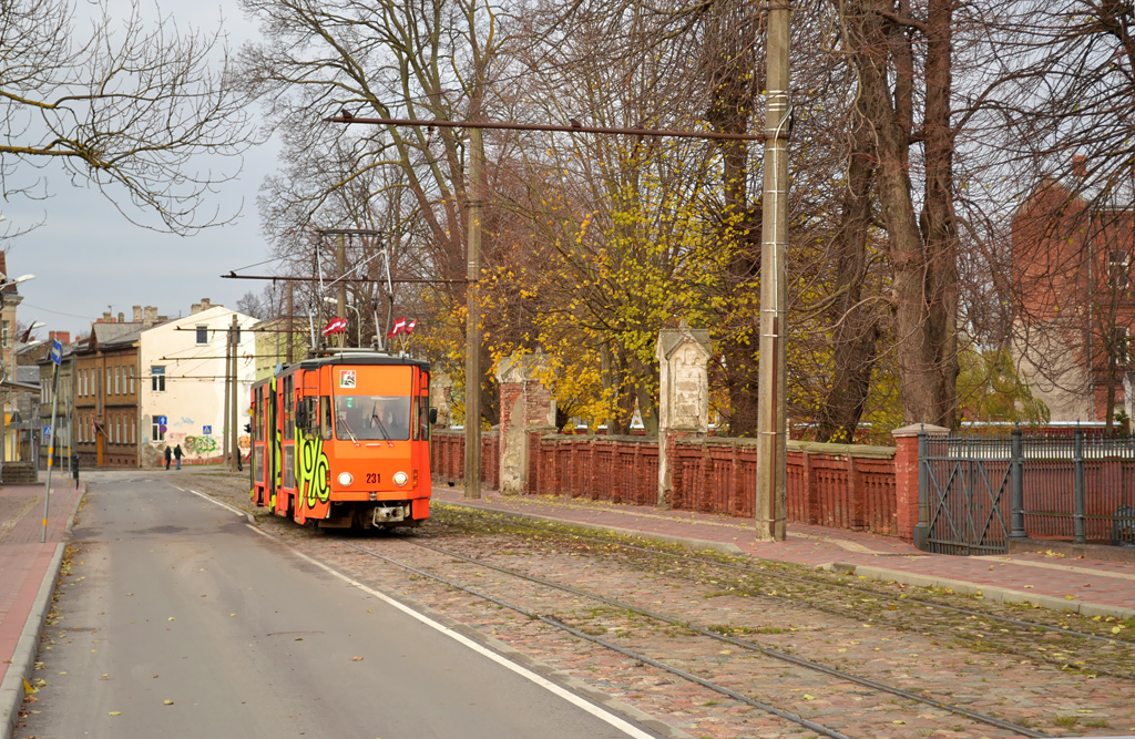 Лиепая, Tatra KT4SU № 231
