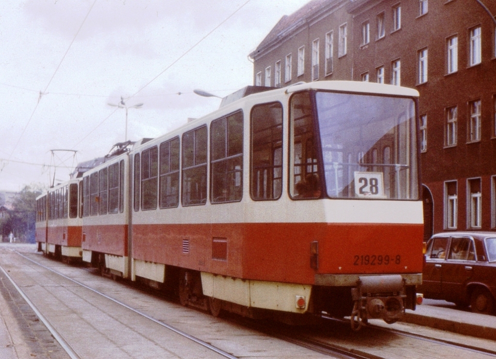 Берлин, Tatra KT4Dt № 219 299-8